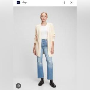 GAP shaker stitch cardigan